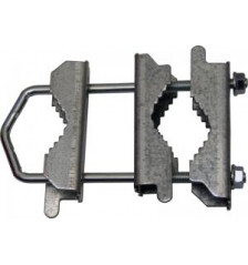 Mast bracket for pipe 38 / 50mm + 3 Clamps