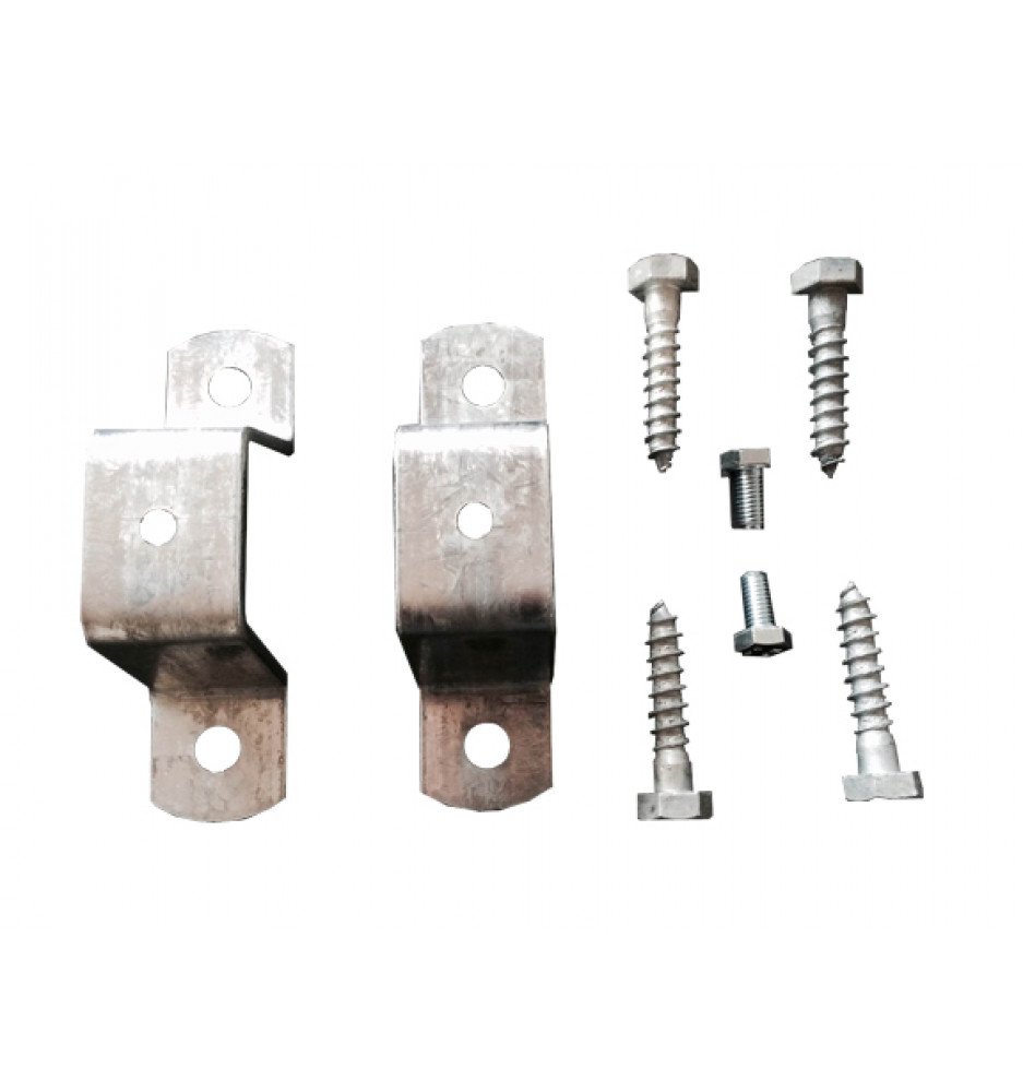 Pipe clamp for pipe D = 50mm (4 French screws)