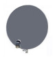 85cm Emme Esse Dish Gray Offset Square